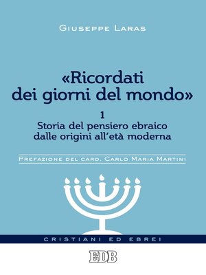 cover image of «Ricordati dei giorni del mondo» 1